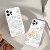 Anime S-Sumikko G-Gurashi  Transparent TPU Phone Case for iPhone 17 11 12 13 14 15 16 Pro Max 16 Plus Cover