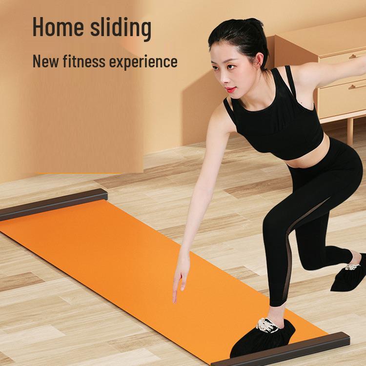 Speed Skating Sliding Pad: Home Fitness, Fat Burning, Leg Slimming & Hip Lifting Yoga Equipment