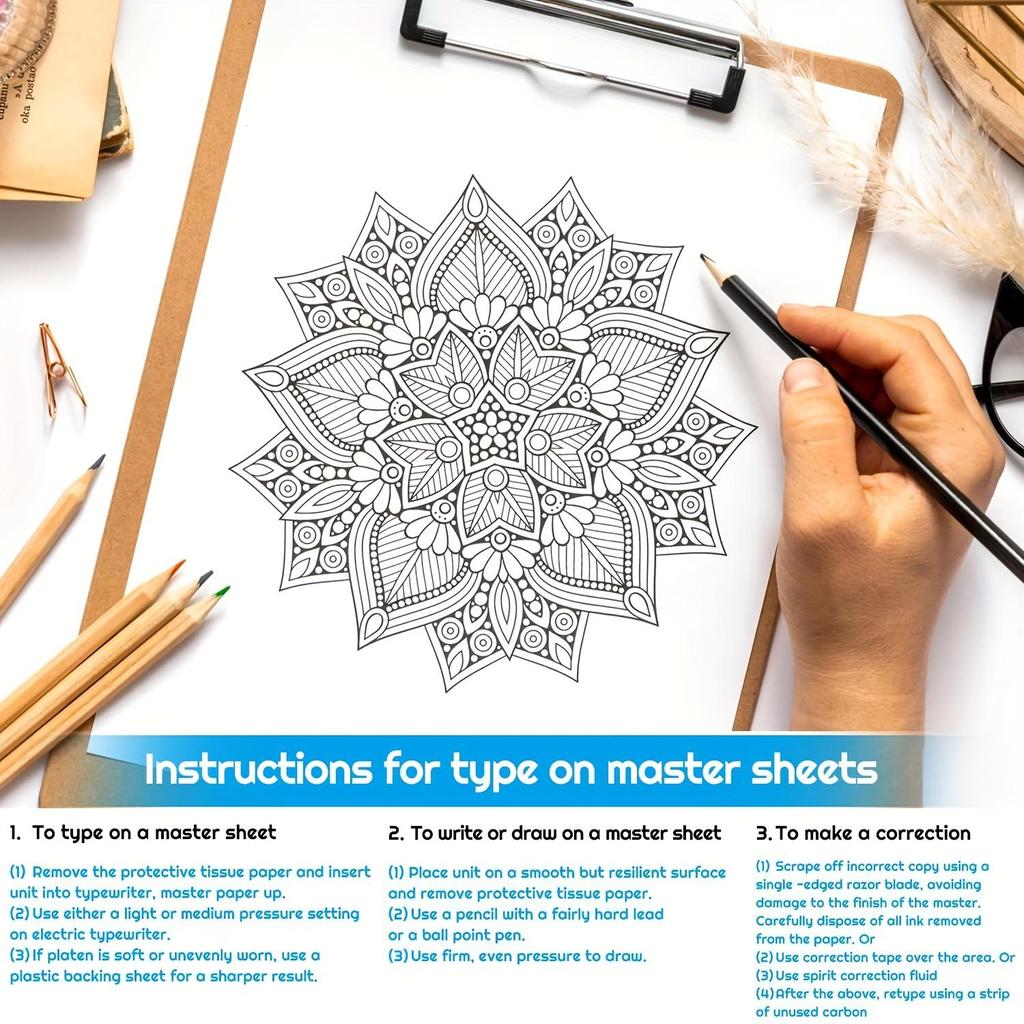 5/10PCS A4 Tattoo Transfer Paper Tattoo Supplies Carbon Thermal Transfer Paper Tattoo Stencil Copy Tracing Paper Accessory