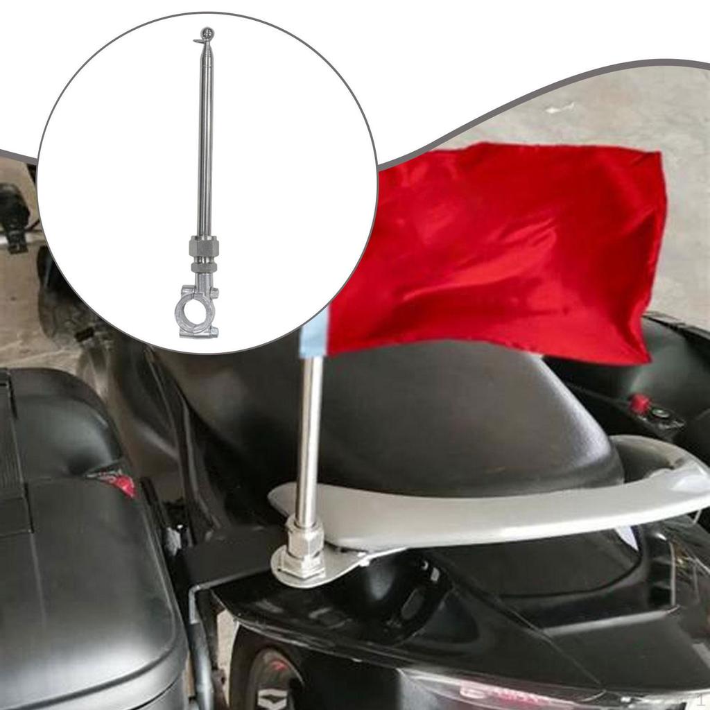 Stojan na vlajkový stožár, Odolný, Přenosný, Víceúčelový, Pevný, Zatahovací, Snadná instalace,