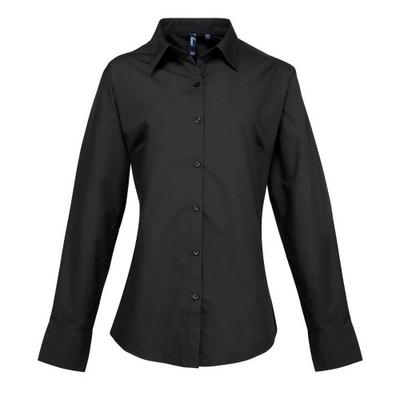 Kadın/Bayan Supreme Poplin Uzun Kollu Resmi Gömlek