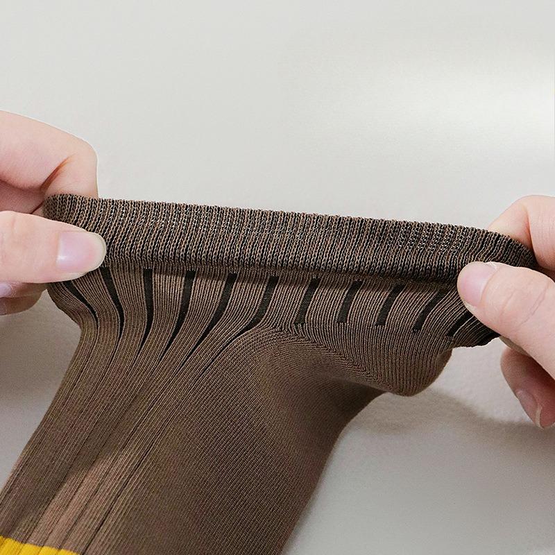 Fashionable Men's Short Socks, Summer All-cotton Anti-odor Sweat-absorbing Men's Socks, Casual Low-top Sports Socks, Trendy Short Socks