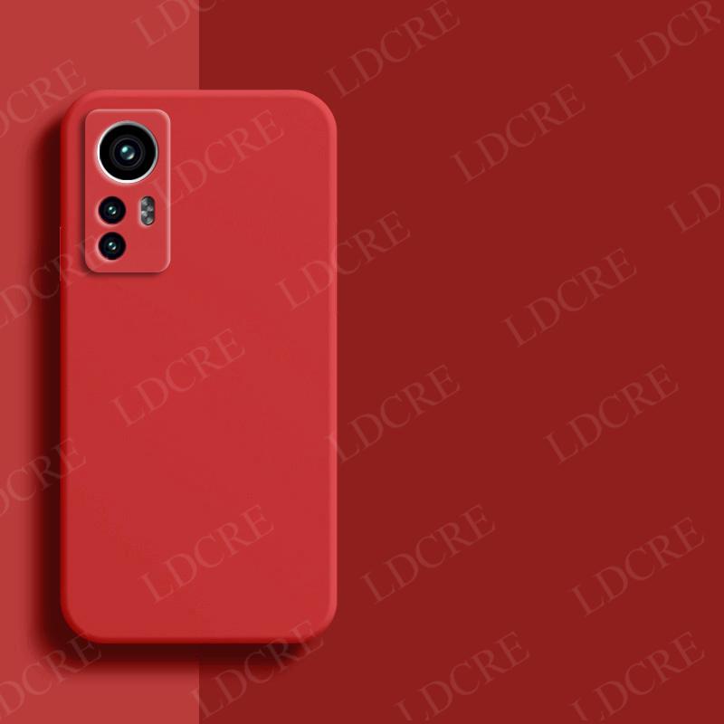 

Для Xiaomi 12 Lite чехол новый оригинальный чехол для Xiaomi 13 Lite 12T Pro 12S Ultra 12X 11 Lite 11T чехол силиконовый защитный телефон For Mi 13 Lite красный