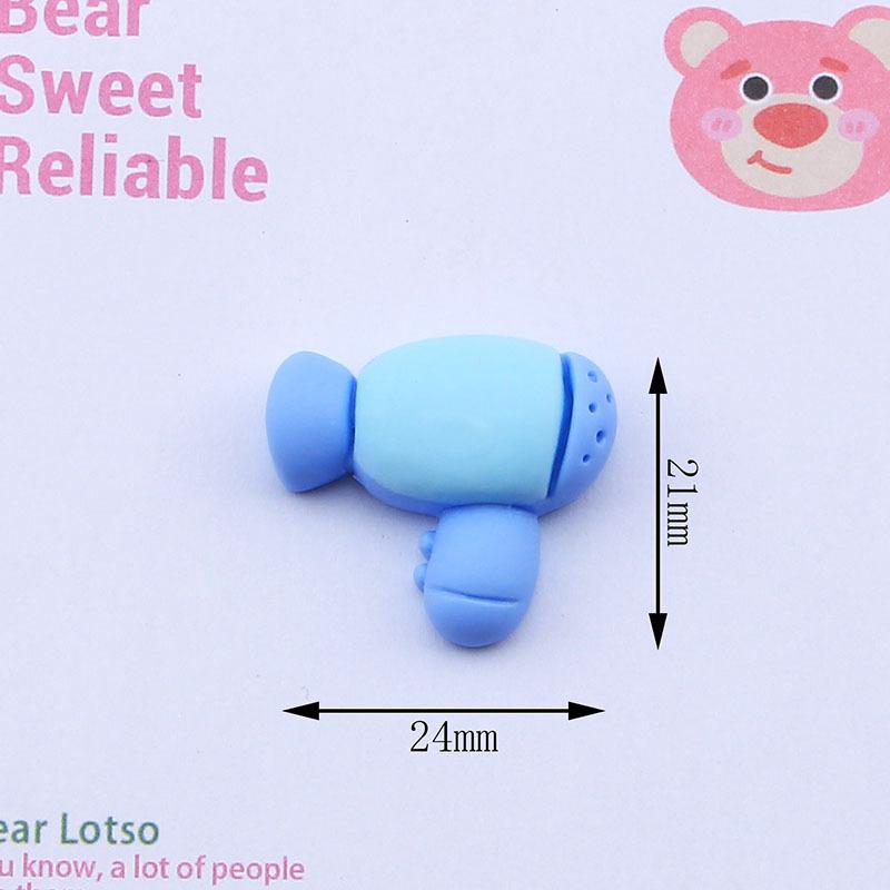 10 Pcs New Cute Cartoon Telephone Toothpaste Clock Series Resin Cabochon Diy Jewelry Hairpin Craft Decoration Accessories A84