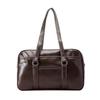 Zuevichn Scuola Liceo Boston Grande Borsa Unisex Finta, Borsa da Ragazza, Capacità, Pelle,