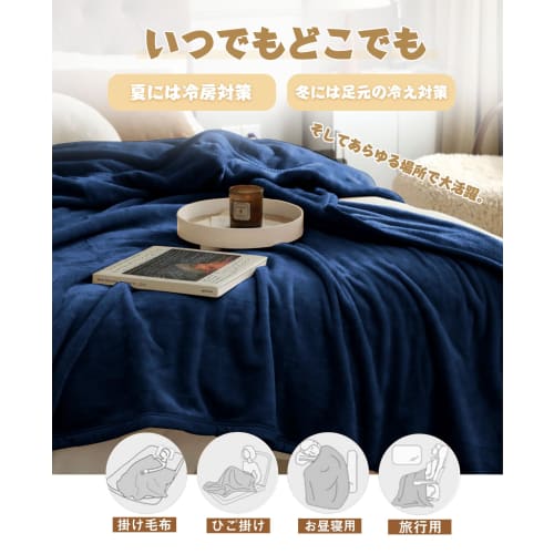 AYO Single Winter Blanket, Perfect for Midwinter, Perfect for Throws and Half Blankets, Perfect for Winter, Air Conditioning, Soft Microfiber Flannel,