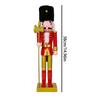 Nutcracker Christmas Decor Wooden Nutcracker Christmas Decorations Table Decor For Holiday Indoor Fireplace Apartment Office