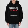College Heart Hoodie Black