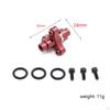 Stright Xle Upgrde with Screws Wshers for Rrm 1/8 Monster Truck Model