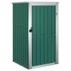 Vidaxl Garden Shed, Green, 88X89X161 Cm, Galvanized Steel