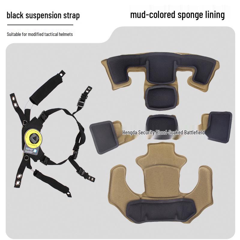 Wendy Adjustable Tactical Helmet Foam Set with Knob