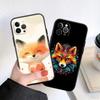 AQ53 Fuchs lustige Kunst Weiche Hülle für Redmi Note 13 14 Pro+ Plus A3 A3X 13X 13C 13R 14S 14C 14R