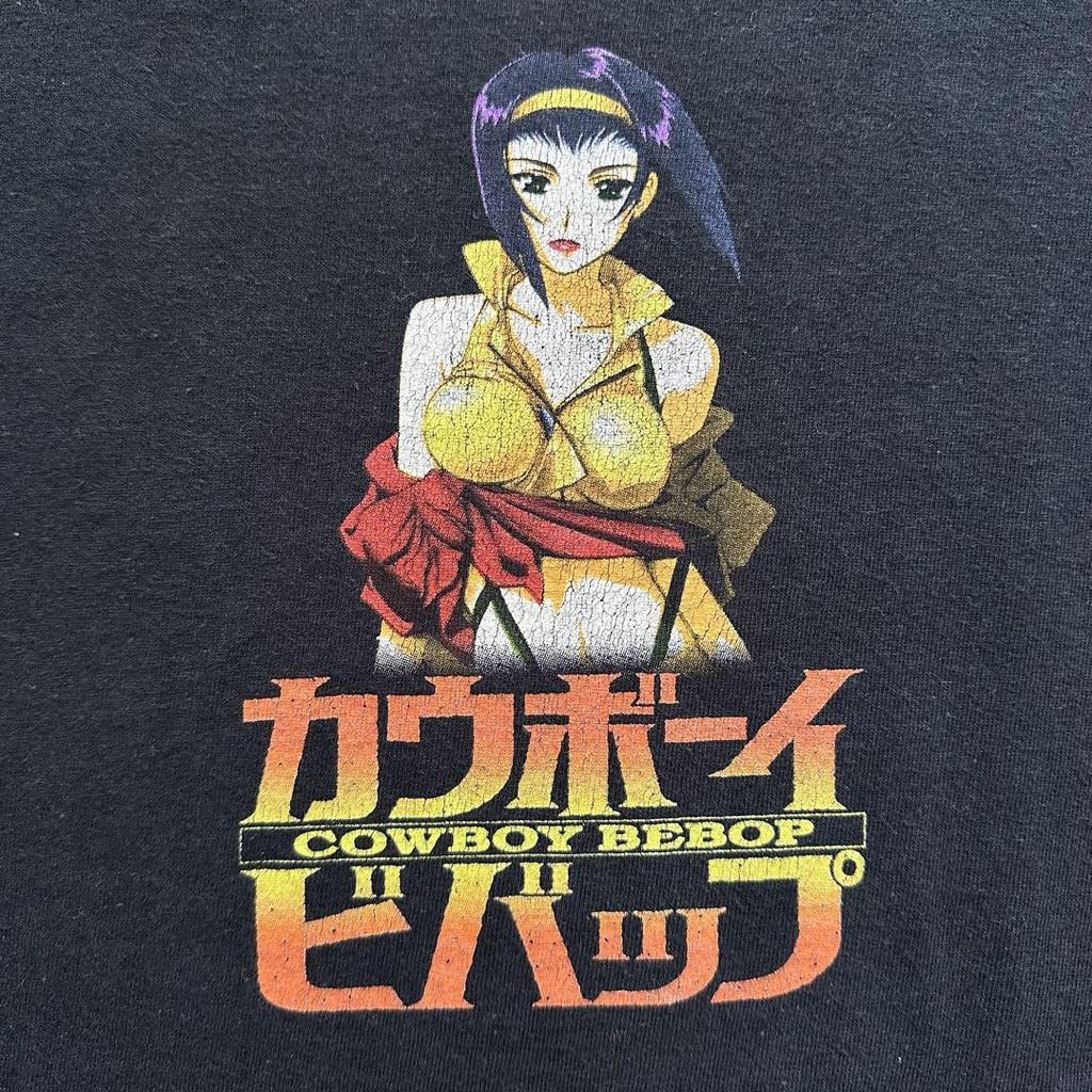 [USED] Extremely Rare COWBOY BEBOP Faye Official Anime T-Shirt