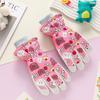 Plush Cycling Mittens Cute Bear Winter Gloves New Ski Gloves  for Outdoor Cycling Skiing