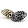 5pcs Hollow Metal Buttons Small Suit Coat Buttons Women'S Clothes Buttons Coat Buttons Gold Buttons
