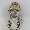 Maschera testa di tigre oggetto di scena per spettacolo teatrale