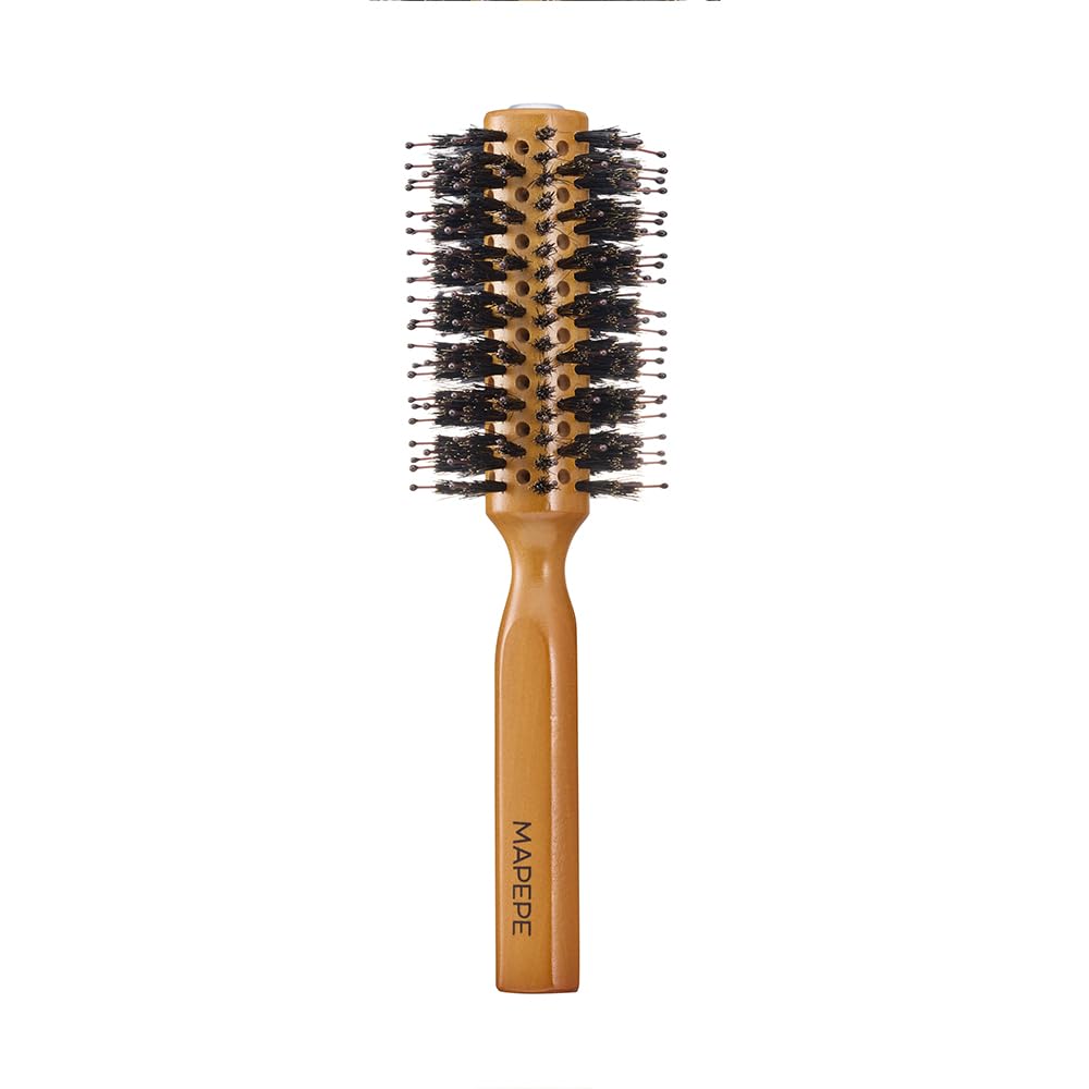 Mapepe Soft Natural Hair Mix Roll Brush