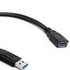 USB 3.0 auf Dual-USB Extra Power Datenverlängerungskabel Dual-USB Externes PC-Zubehör für 2,5-Zoll Externe HDD