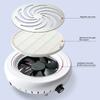 45000 RPM Super Suction Nail Dust Collector Powerful Nails Dust Extractor Nail Art Manicure Fan Vacuum Cleaner And Filter