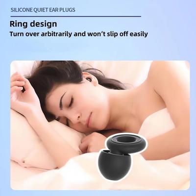 1 Sada Štuple do uší na spanie Tapones Para Dormir Redukcia hluku Vodotesné Plavecké štuple do uší Ochrana Oordopjes Sada štuple do uší
