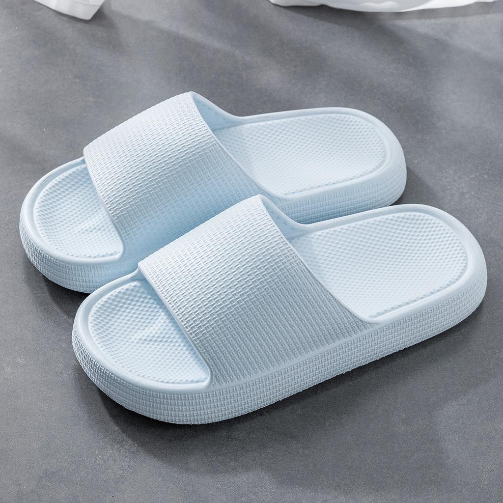 Lidani non-slip slippers women's 2025 new indoor stepping on shit feeling home bathroom bathing cool slippers summer wear men