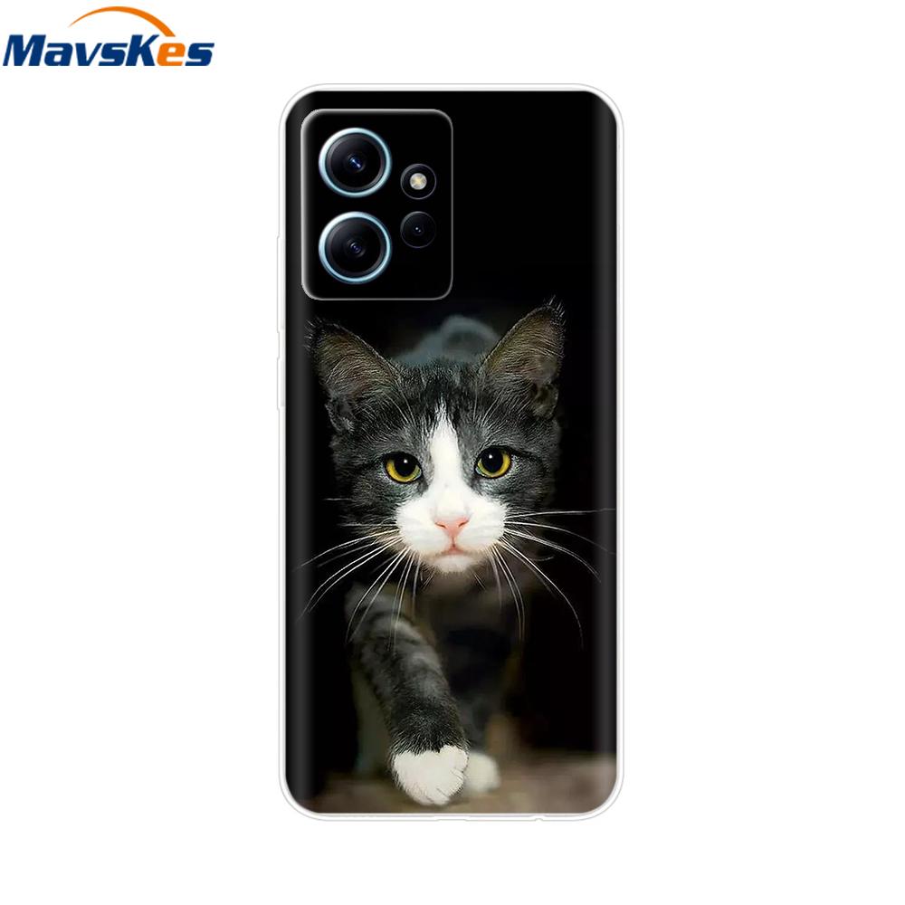 For Redmi Note 12 4G Case Note12 Pro TPU Silicone Shockproof Clear Phone Covers For Xiaomi Redmi Note 12 Pro Note12 Soft Fundas