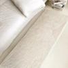 Bedroom Carpet Non-slip Soft Fluffy Floor Mat Minimalist Texture Solid Color Rugs Long Home Decoration Foot Mats Alfombra