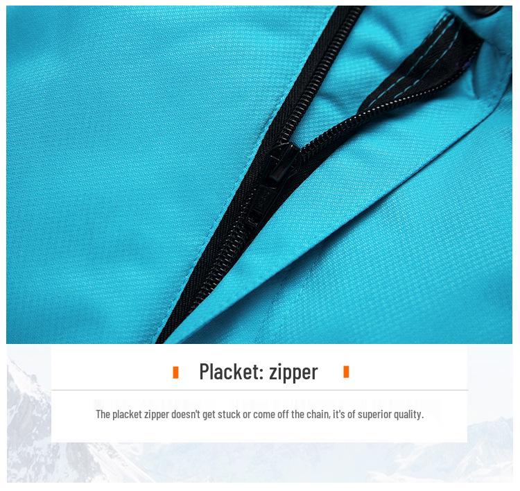 Unisex Winter Ski Bibs: Warm, Thickened Cotton Pants for Outdoor Couples