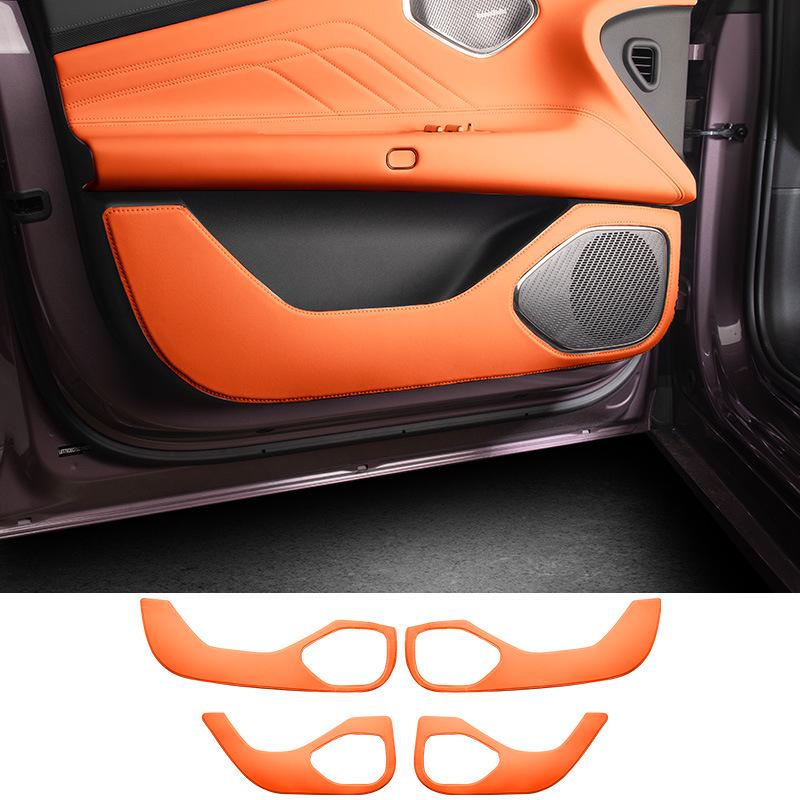 Lynk & Co 10EMP Car Door Kick Mats - Anti-Scratch, Protective Interior Pads