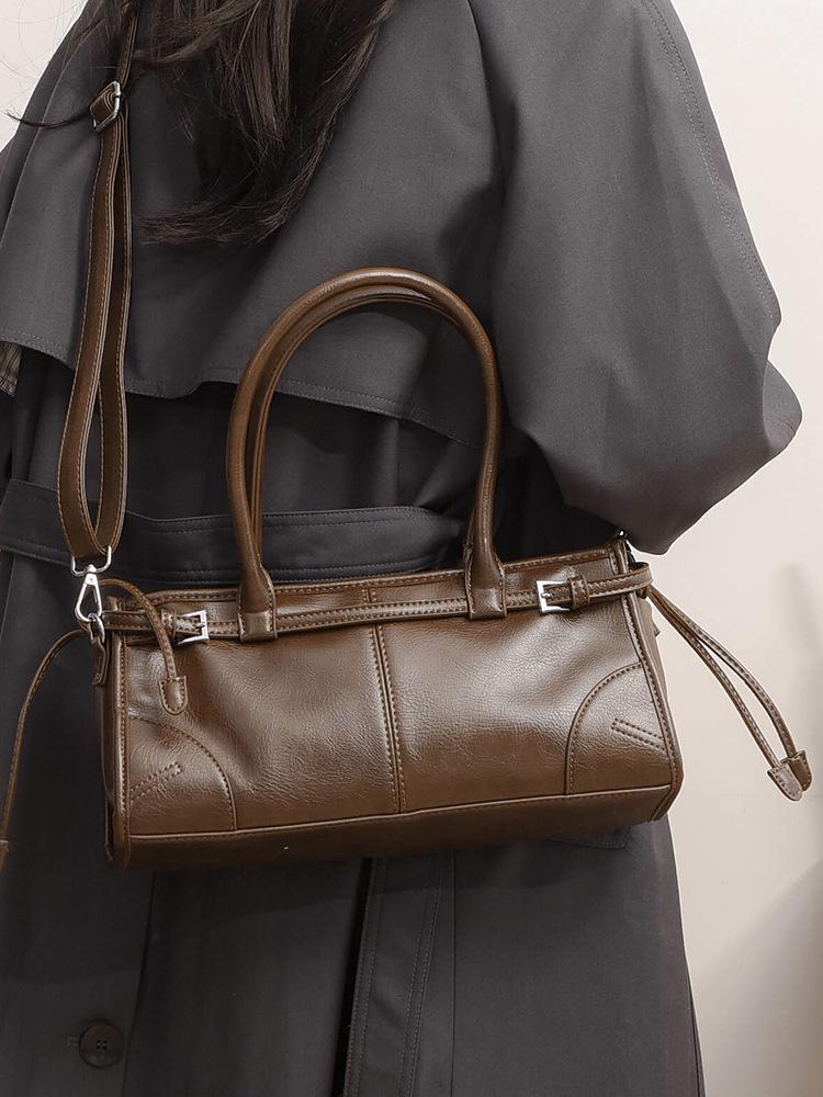 Autumn 2025 Retro High-End French Tote Bag with Large Capacity