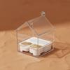 Mehrzweck-Terrariumhaus Multifunktionale Eidechsen-Badewanne Schildkröten-Futterbox Leichte Kaltblüter-Haustier-Wasserschale Hängend