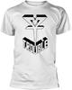 Trouble 'Logo 1' White T Shirt