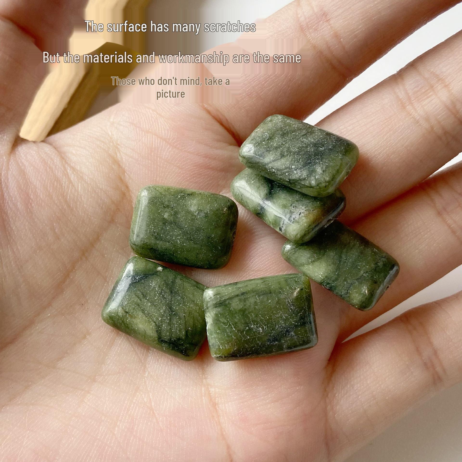 

Набор для изготовления украшений в китайском стиле из натурального камня: Материалы для браслетов, ожерелий и серег