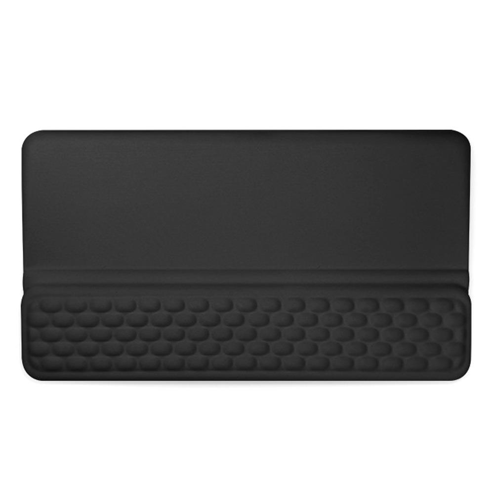 Sturdy Ergonomic Computer Keyboard Stand Memory Foam Non-slip Keyboard Holder Tilted Breathable Keyboard Riser for Easy Typing