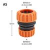 Gartenschlauch Kunststoff Schnellkupplung 1/2" 3/4'' 1'' Doppel-Außengewinde Kupplungsstück Adapter Verlängerer Set für Rohr