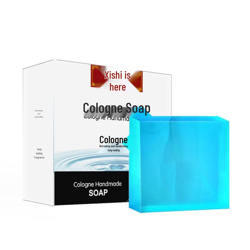 Handmade Men s Cologne Scented Soap with Essential Oils for Long-Lasting Fragrance - Ideal for Face and Body Wash