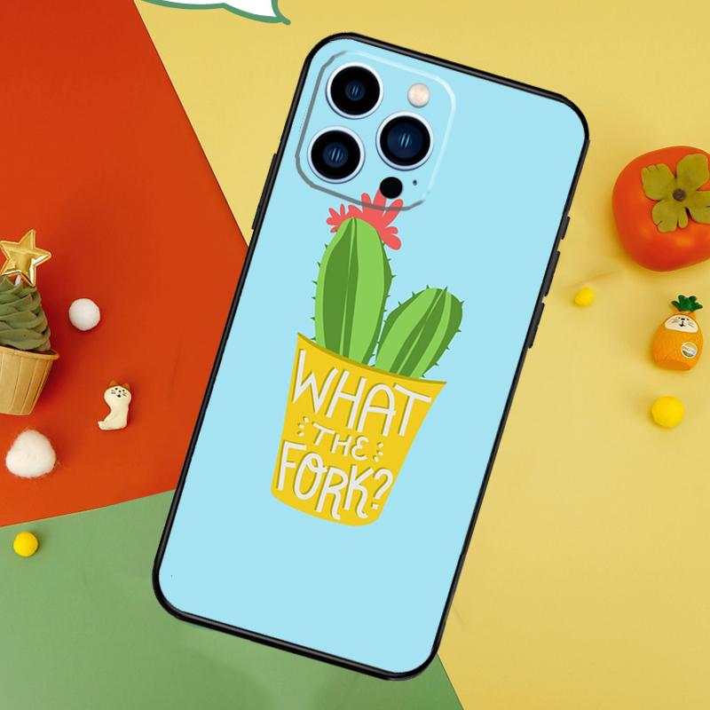 Cactus Succulent Phone Case For iPhone 17 Pro Max 16 15 13 12 11 14 Pro Max Plus 12 13 Mini 16e 17 Air Cover