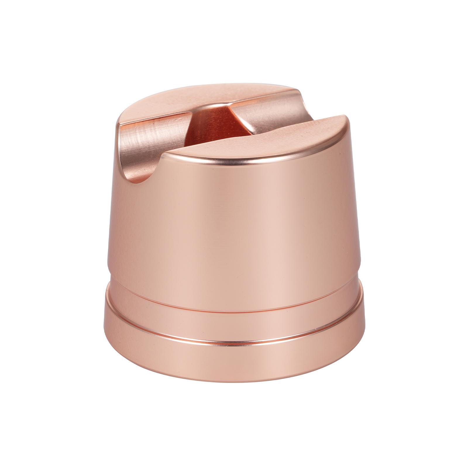 Мужская ручная подставка для бритвы из алюминиевого сплава, основа для безопасной бритвы, аксессуар для бритвы розового золота