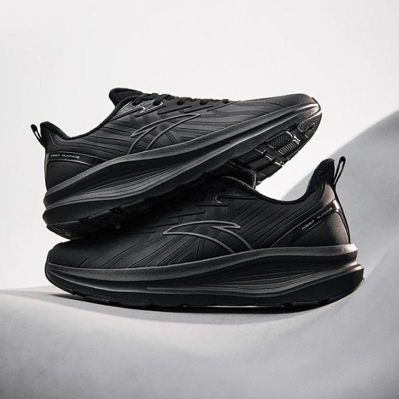 New Anta Cloud Journey Anti-Slip Wear-Resistant Low-Top Running Shoes Men's Black 112345538-8
