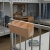 Partition Bedside Hanging Basket Adjustable Night Stand Shelves Bedside Storage Rack  Bedroom