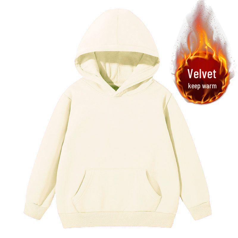 Kinder Kapuzensweatshirt: Individuelles Logo, Schul- und Teamuniform, reine Baumwollmischung für Jungen und Mädchen