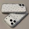 Glitter Shiny Stars Imd Transparent Back Cover for Iphone 17 16 Pro Max 13 14 15 Promax Ins Protector Shockproof Phone Case
