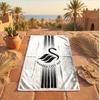 Asciugamano da Spiaggia Morbido Asciugatura Rapida Tema Swansea City?Asciugamano Asciutto Per Vacanze Estive Al Mare Nuoto