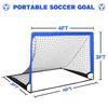 Landa Portable Foldable Kids Soccer Goal