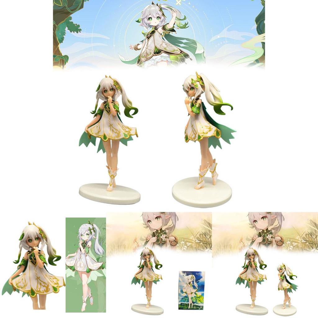 Original Genshin Impact Nasi Da Grass God Figure 17cm Decorate Your Room Or Office With This Pvc Collectible