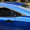 Pair Quarter Window Louver Cover For Honda Civic 2016-2018 Side Vent Gloss Black