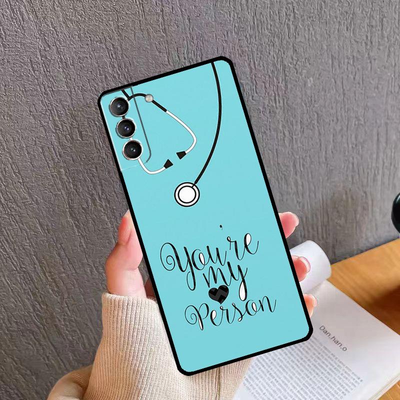

Greys Anatomy You are my person Phone Case For Samsung Galaxy S25 S26 Ultra S20 S21 S22 S23 S24 S10 Plus S24 FE S25 FE Cover Galaxy S21Ultra
