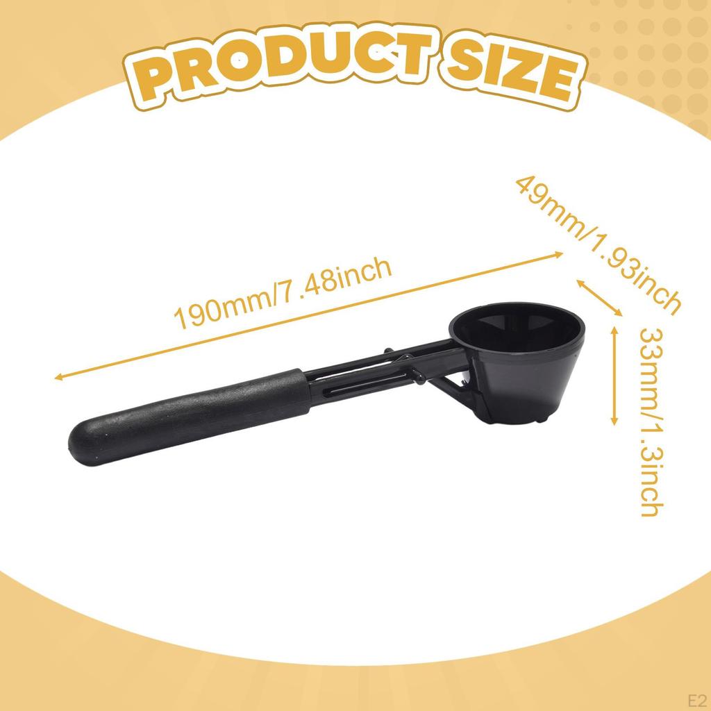 Coffee Funnel Infuser Tool Versatile Reusable Easy to Clean Tablespoon Measuring Spoon