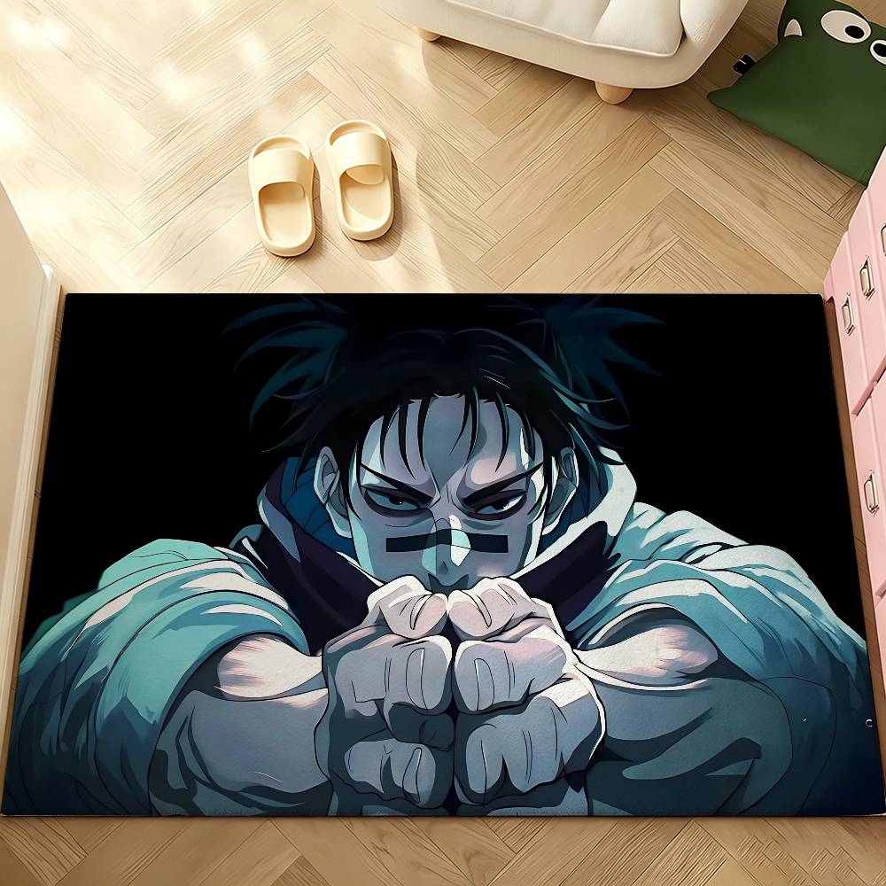 Anime J-Jujutsu K-Kaisen Cool Carpet Bathroom Anti-slip Mat Door Mat Home Decoration Mat Entrance Door Mat Scratch-resistant Mat