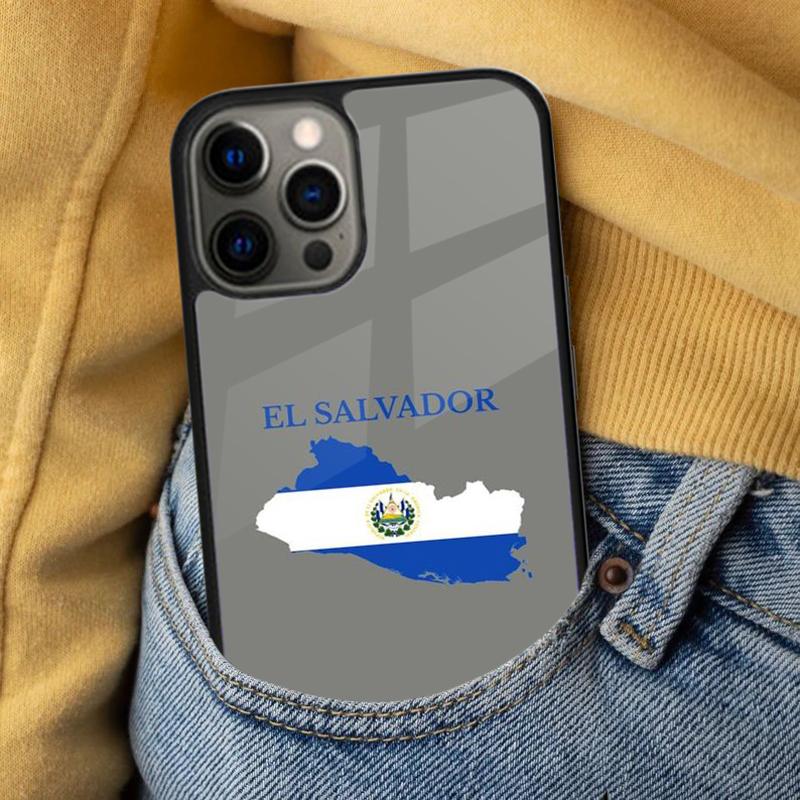 El Salvador Flag Soft Phone Case for iPhone 17 Air 16e Pro max 15 Pro 13 14 Plus 11 12 MagSafe Magnetic Coque